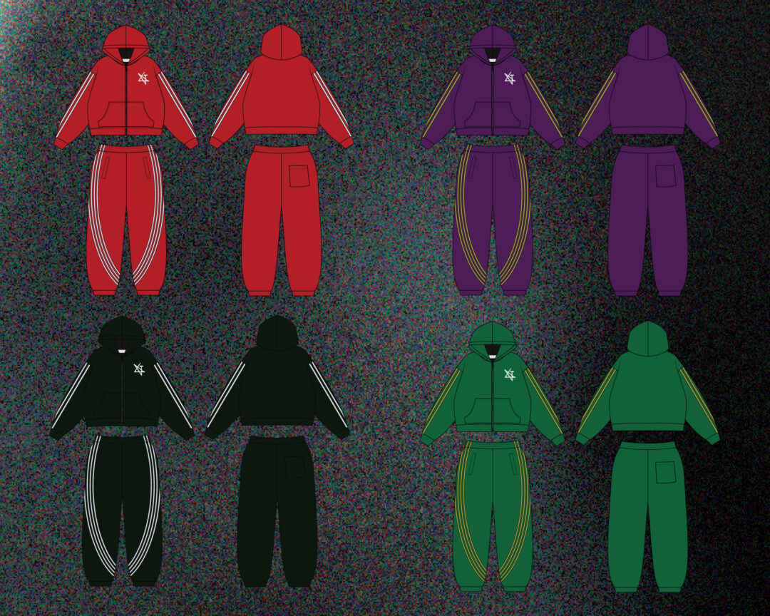 Tracksuit Set Vector Mockups, designed to simplify your creative process, are fully compatible with leading design software, including Adobe Illustrator, Procreate, Photoshop, and Canva. These mockups allow you to easily edit, customize, and scale your designs without losing quality. Whether you're a professional designer, a fashion brand, or a creative entrepreneur, these versatile mockups are the perfect tool to bring your ideas to life.